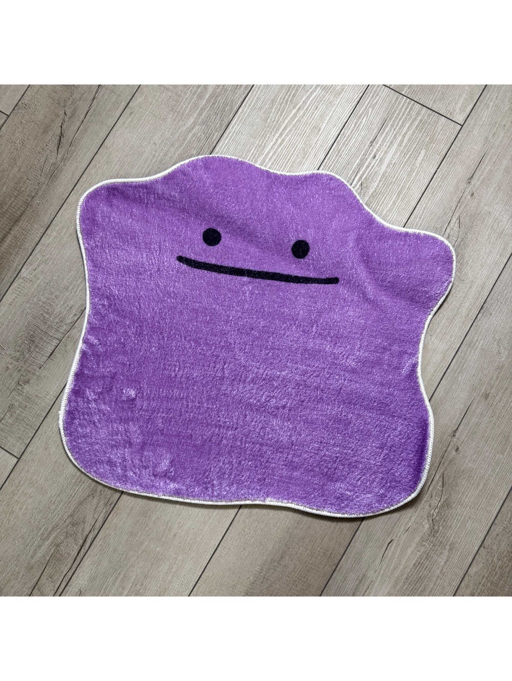 Pokemon Ditto Purple Rug 22" Anime Gamer Y2K Plush Floor Mat Room Decor JapanPop